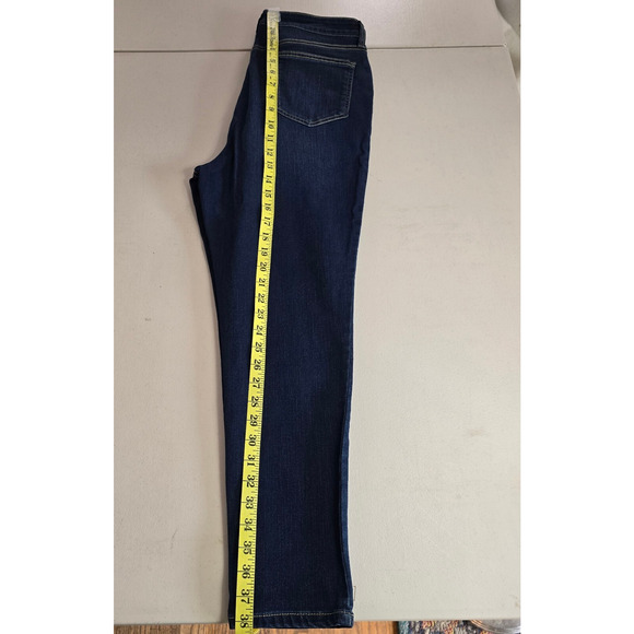 Style & Co Jeans Women's 12P Blue Dark Wash Skinny Ankle - Picture 9 of 16